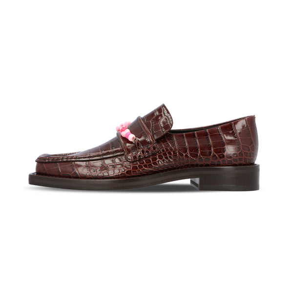 MARTINE ROSE(マーティンローズ)｜BEADED SQUARE TOE LOAFER(ビーデッドスクエアートゥーローファー)｜【公式通販 UNION TOKYO】｜ユニオントーキョー