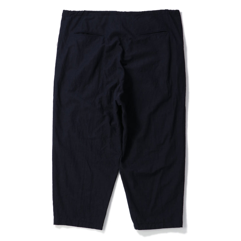 Marvine Pontiak Shirts Makers ネイビーベロアパンツ PAJAMA PANTS 2｜MARVINE PONTIAK SHIRT MAKERS｜BOTTOMS（ボトムス