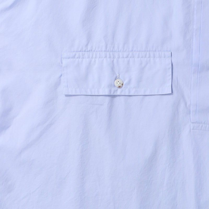 Marvine Pontiak shirt makers長袖シャツ ライトブルー Marvine Pontiak Shirt Makers(マーヴィンポンティアックシャツ