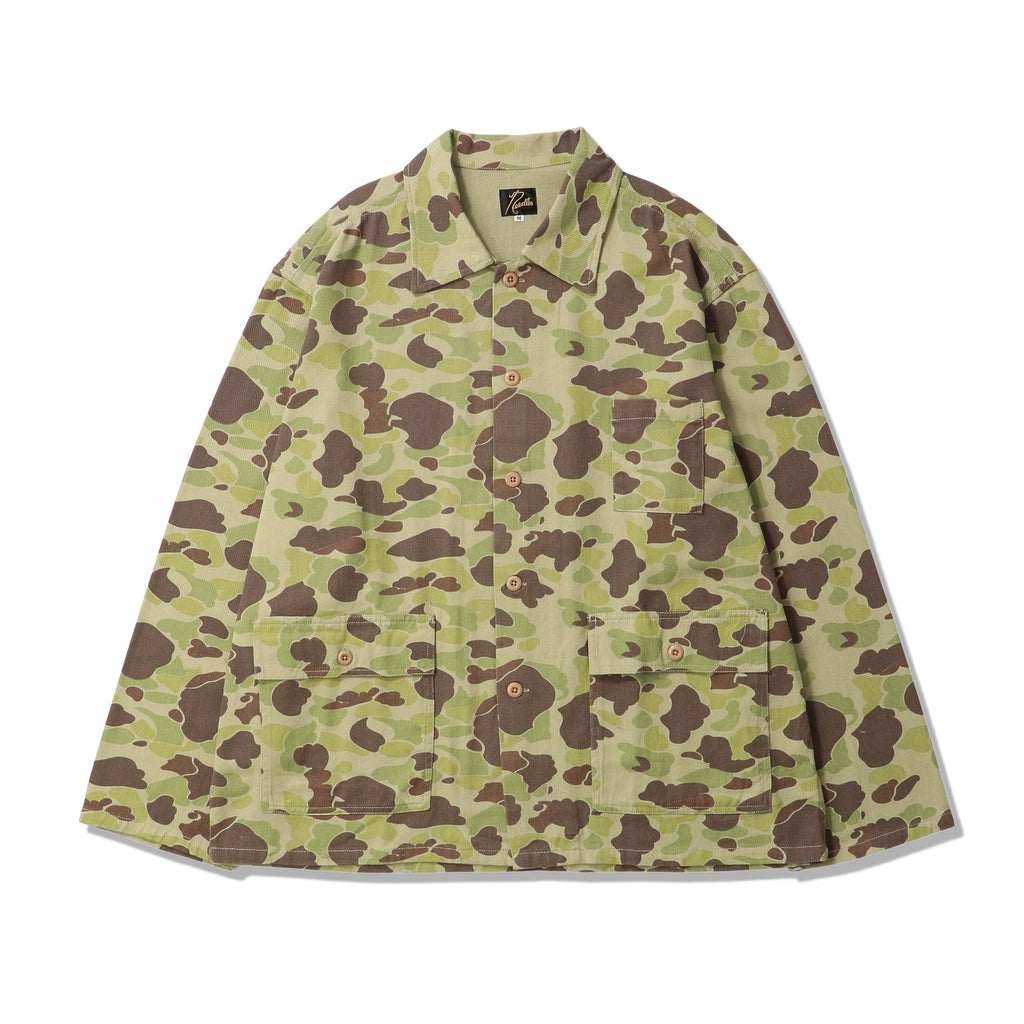 Needles S.C. Army Shirt ミリタリーシャツジャケット MILITARY SHIRT JACKET - CAMO TWILL｜NEEDLES｜OUTER（アウター