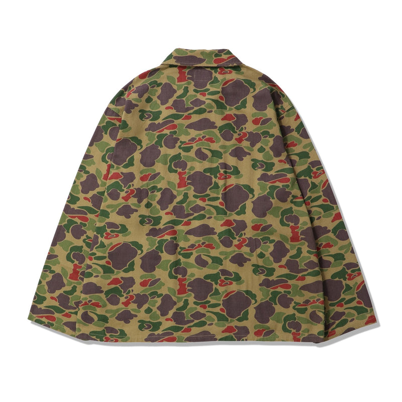 MILITARY SHIRT JACKET - CAMO TWILL｜NEEDLES｜OUTER（アウター