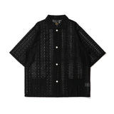 NEEDLES(ニードルズ)｜S/S Widespread Collar Shirt - Raschel Lace(ショートスリーヴワイドスプレッドカラーシャツレイチェルレース)｜【公式通販 UNION TOKYO】｜ユニオントーキョー