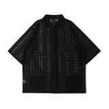 NEEDLES(ニードルズ)｜S/S Widespread Collar Shirt - Raschel Lace(ショートスリーヴワイドスプレッドカラーシャツレイチェルレース)｜【公式通販 UNION TOKYO】｜ユニオントーキョー