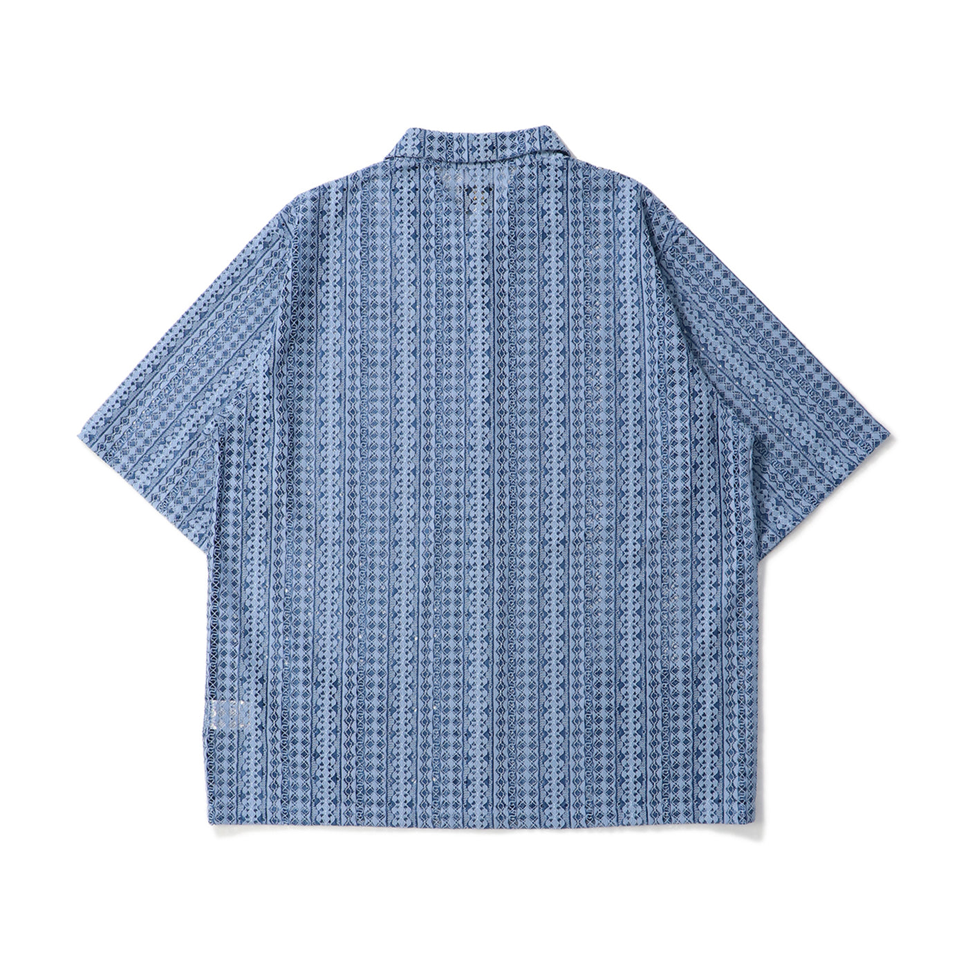 S/S WIDESPREAD COLLAR SHIRT - RASCHEL LACE｜NEEDLES｜TOPS