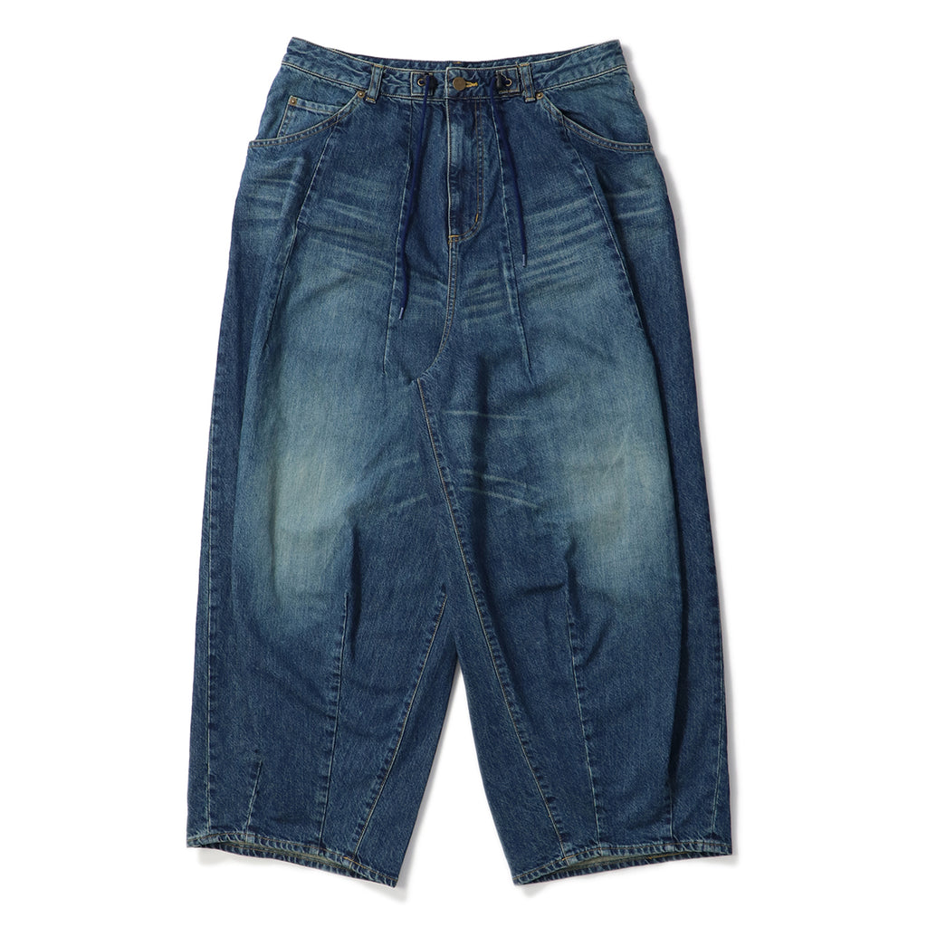 パンツ Needles M 12OZ DENIM H.D. ALL-IN-ONE Needles 12oz Denim H.D. Pants in Blue | SVD USA