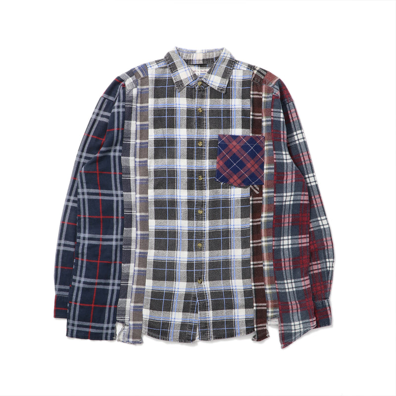 NEEDLES(ニードルズ)｜Flannel Shirt -> 7 Cuts Shirt(フランネルシャツ　7カッツシャツ)｜【公式通販 UNIONT TOKYO】｜ユニオントーキョー