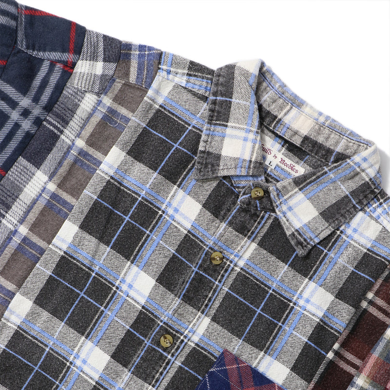 NEEDLES(ニードルズ)｜Flannel Shirt -> 7 Cuts Shirt(フランネルシャツ　7カッツシャツ)｜【公式通販 UNIONT TOKYO】｜ユニオントーキョー