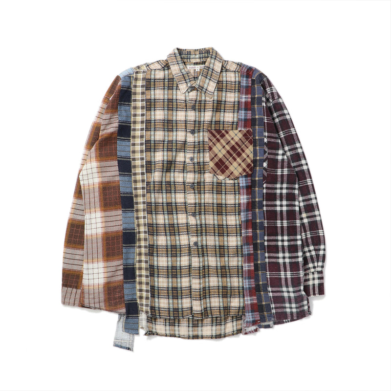 NEEDLES(ニードルズ)｜Flannel Shirt -> 7 Cuts Shirt(フランネルシャツ　7カッツシャツ)｜【公式通販 UNIONT TOKYO】｜ユニオントーキョー