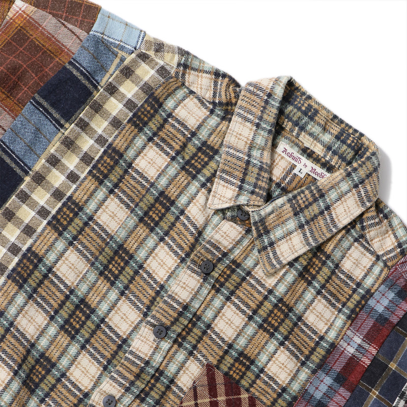 NEEDLES(ニードルズ)｜Flannel Shirt -> 7 Cuts Shirt(フランネルシャツ　7カッツシャツ)｜【公式通販 UNIONT TOKYO】｜ユニオントーキョー