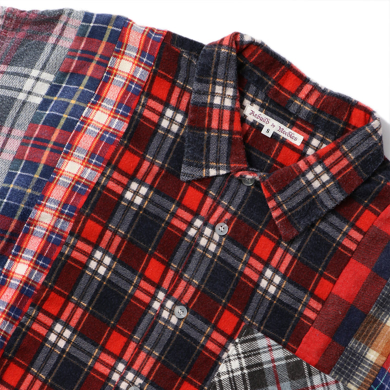 NEEDLES(ニードルズ)｜Flannel Shirt -> 7 Cuts Shirt(フランネルシャツ　7カッツシャツ)｜【公式通販 UNIONT TOKYO】｜ユニオントーキョー