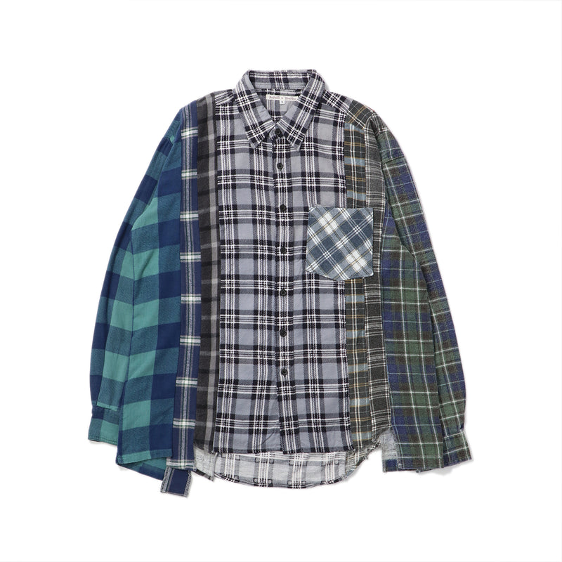 NEEDLES(ニードルズ)｜Flannel Shirt -> 7 Cuts Shirt(フランネル 