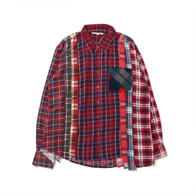 NEEDLES(ニードルズ)｜Flannel Shirt -> 7 Cuts Shirt(フランネルシャツ　7カッツシャツ)｜【公式通販 UNIONT TOKYO】｜ユニオントーキョー