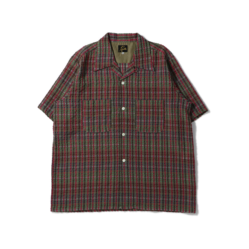 NEEDLES(ニードルズ)｜S/S OneUp Shirt  PE/R Chiffon Sucker Plaid(クエイクLSコットン)｜【公式通販 UNION TOKYO】｜ユニオントーキョー