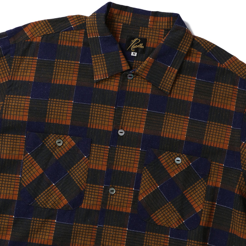 NEEDLES（ニードルス）/ TOPS（トップス）/ One-Up Shirt - Printed Flannel / Plaid商品 / Brown