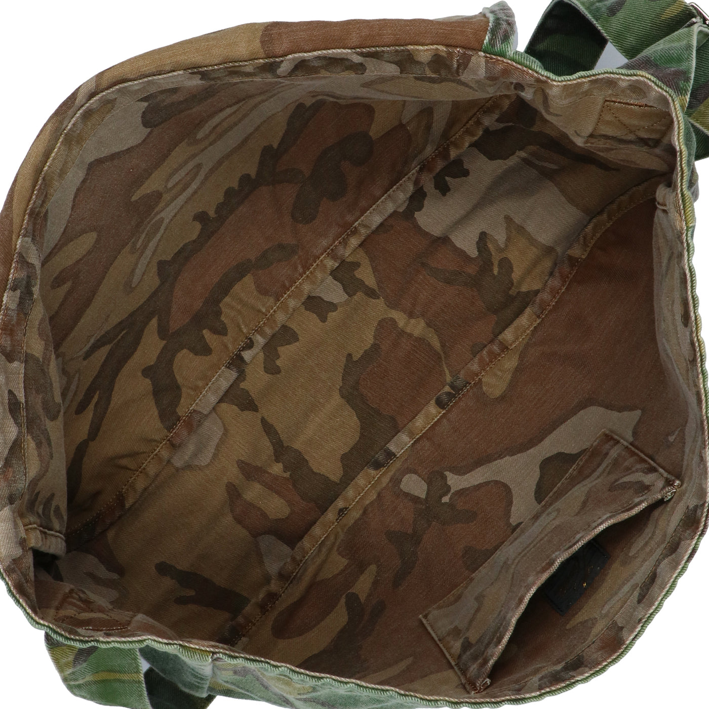 REVERSIBLE NEWSPAPERBAG-CAMO TWILL｜NEEDLES｜ACCESSORIES