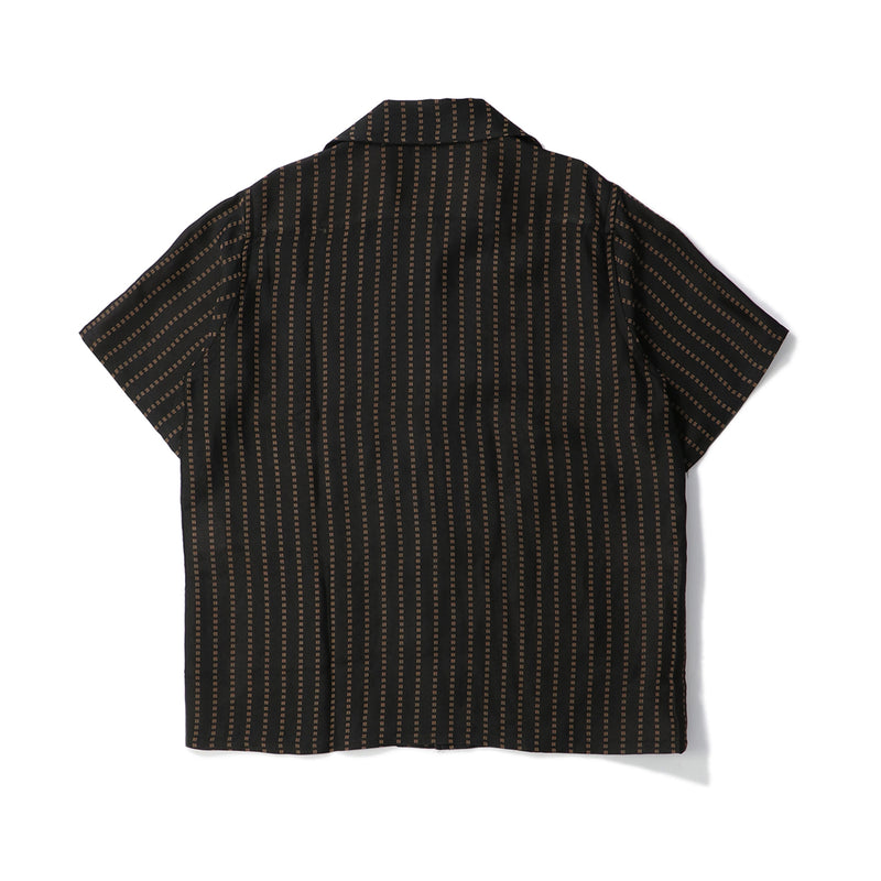 S/S ITALIAN COLLAR SHIRT - JACQUARD CLOTH｜NEEDLES｜TOPS（トップス
