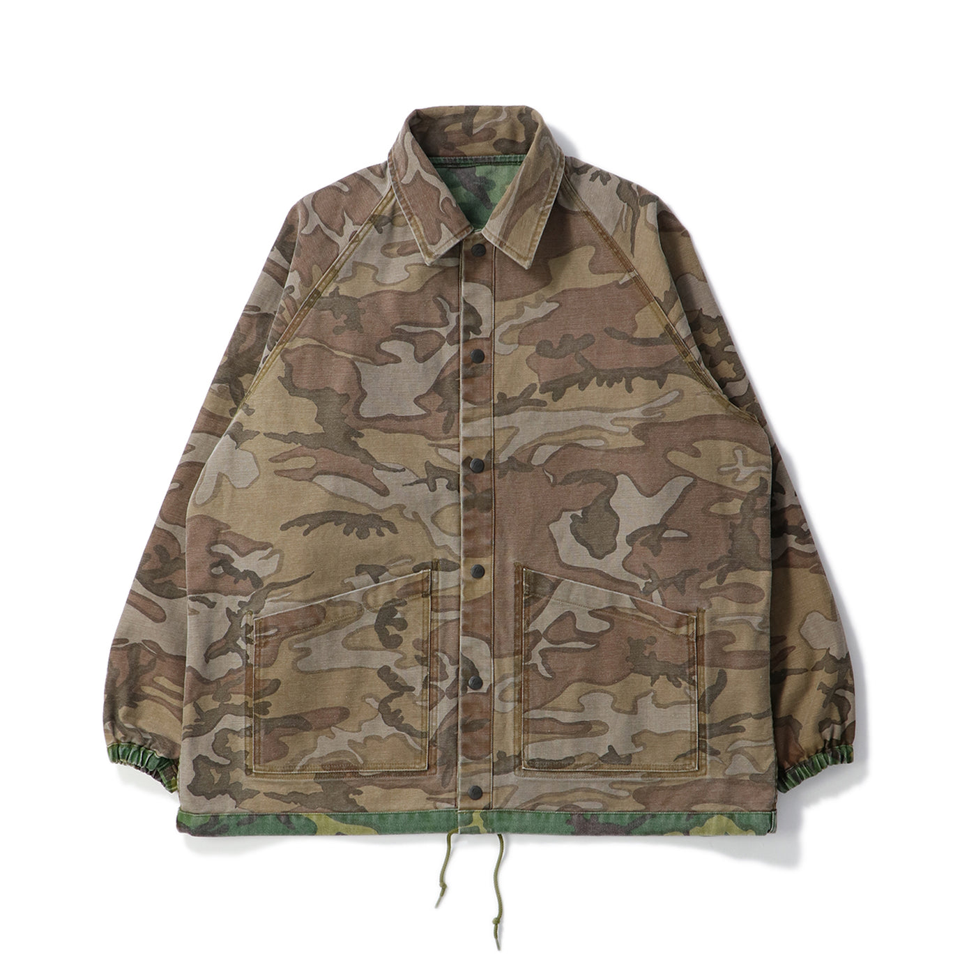 REVERSIBLE COACH JACKET - CAMO TWILL｜NEEDLES｜OUTER（アウター