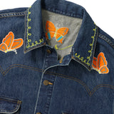NEEDLES(ニードルズ)｜Papillon Emb. Jean Jacket - 12oz Denim(パピリオンエンブレムジーンジャケット12オンスデニム)｜【公式通販 UNION TOKYO】｜ユニオントーキョー