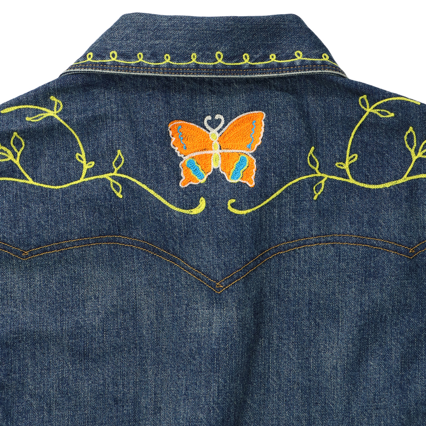PAPILLON EMB. JEAN JACKET - 12OZ DENIM｜NEEDLES｜OUTER（アウター