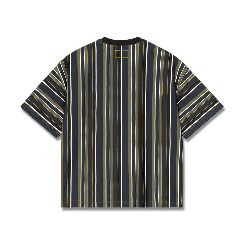 NICHOLAS DALEY（ニコラスデイリー）/ TOPS（トップス）/ Nicholas Daley Stripes T-Shirt商品 / ND Stripes / Blue