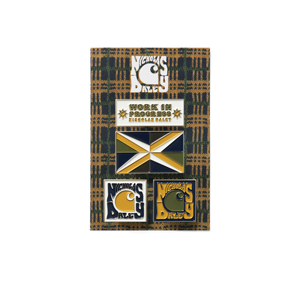 Nicholas Daley Enamel Pin Badges