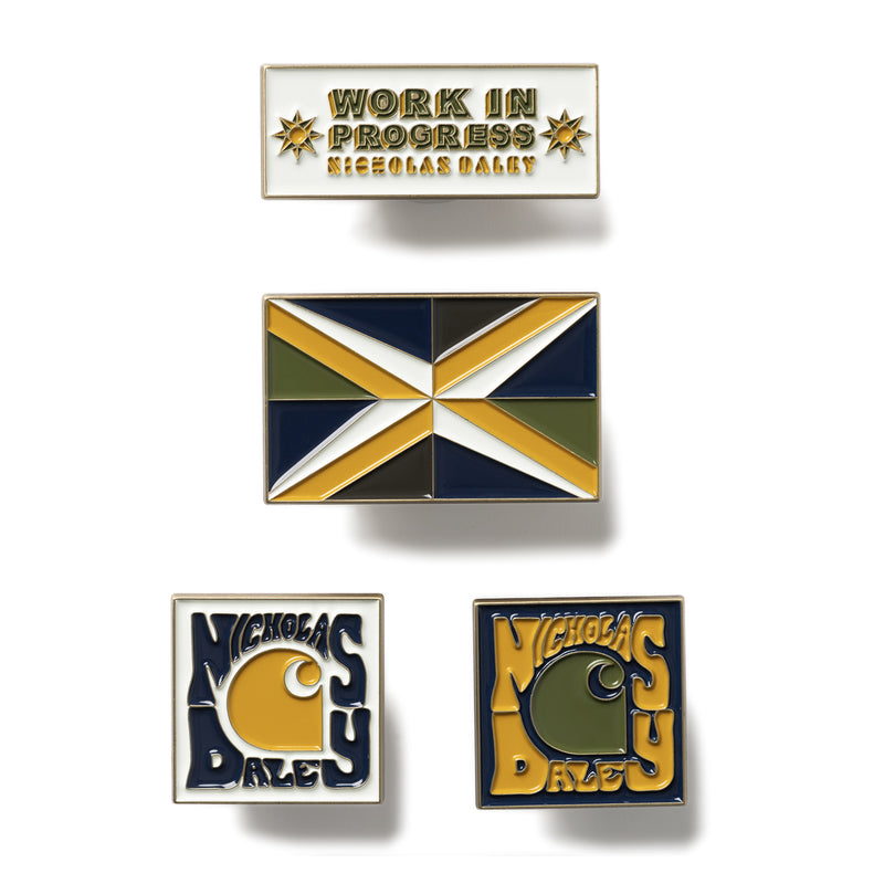 NICHOLAS DALEY（ニコラスデイリー）/ ACCESSORIES（アクセサリー）/ Nicholas Daley Enamel Pin Badges商品 / Multi color