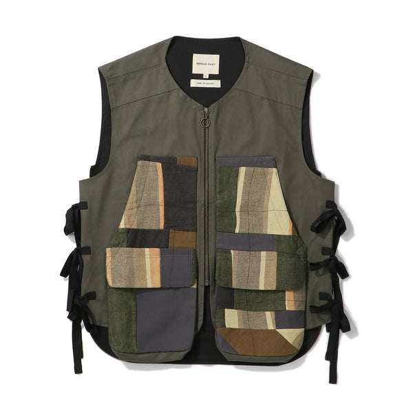 NICHOLAS DALEY(ニコラスデイリー)｜PATCHWORK UTILITY WAISTCOAT(パッチワークユーティレィティーウエストコート)｜【公式通販 UNION TOKYO】｜ユニオントーキョー