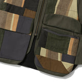 NICHOLAS DALEY(ニコラスデイリー)｜PATCHWORK UTILITY WAISTCOAT(パッチワークユーティレィティーウエストコート)｜【公式通販 UNION TOKYO】｜ユニオントーキョー
