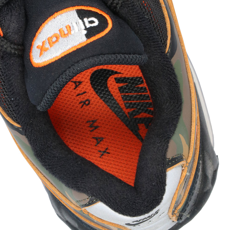 NIKE（ナイキ）/ SHOES（シューズ）/ NIKE AIR MAX 95 QS商品 / BLACK/SAFETY ORANGE-METALLIC SILVER