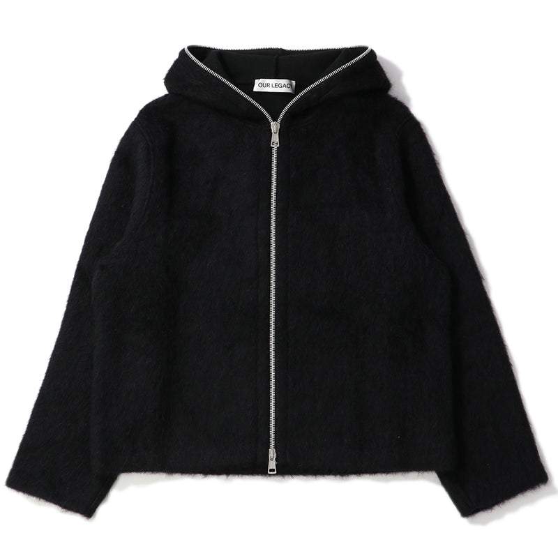 OUR LEGACY（アワーレガシー）/ TOPS（トップス）/ FULL ZIP HOOD商品 / Black Hairy Wool