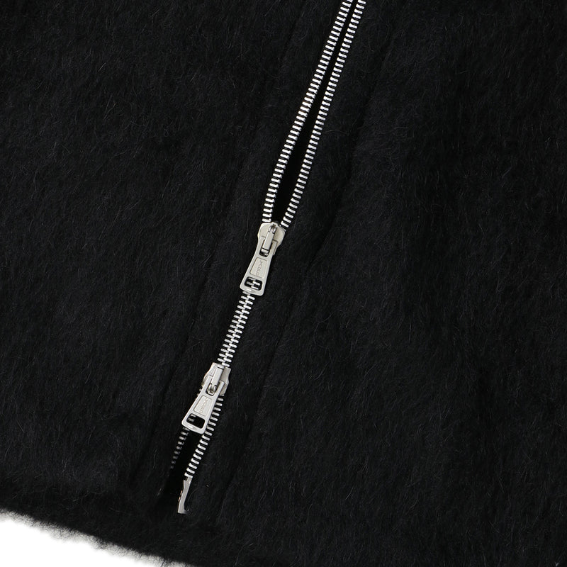 OUR LEGACY（アワーレガシー）/ TOPS（トップス）/ FULL ZIP HOOD商品 / Black Hairy Wool