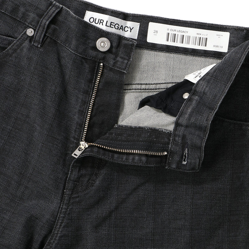OUR LEGACY（アワーレガシー）/ BOTTOMS（ボトムス）/ VAST CUT商品 / Black Coated Herringbone