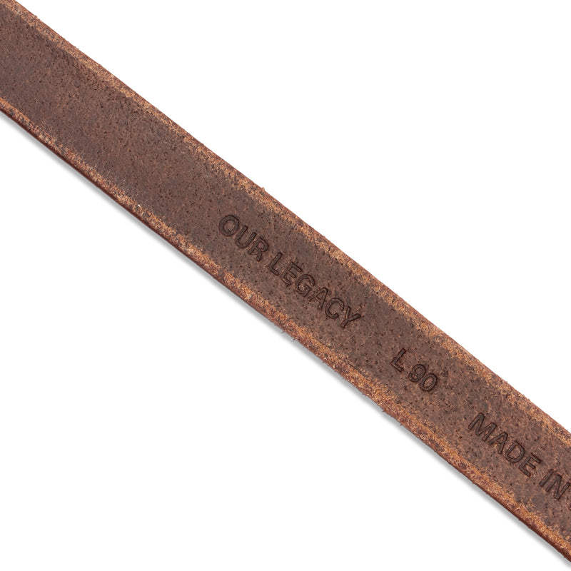 OUR LEGACY（アワーレガシー）/ ACCESSORIES（アクセサリー）/ 2 CM BELT商品 / Brown Leather