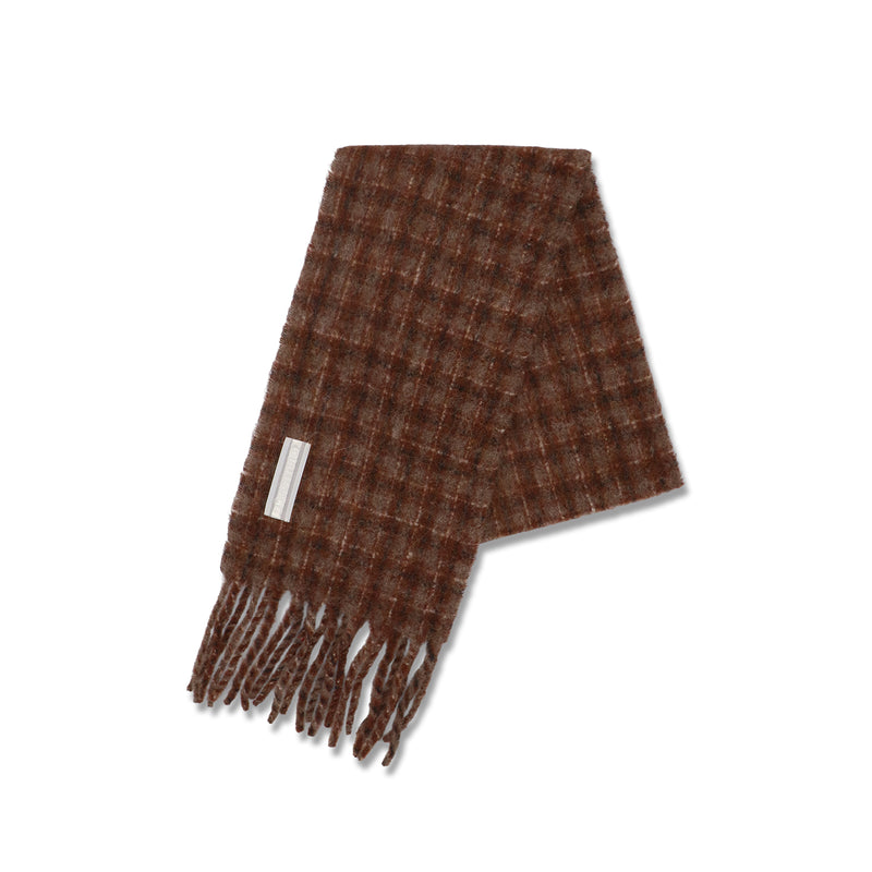 OUR LEGACY（アワーレガシー）/ ACCESSORIES（アクセサリー）/ ESTATE SCARF商品 / Dorf Check Fuzzy Alpaca