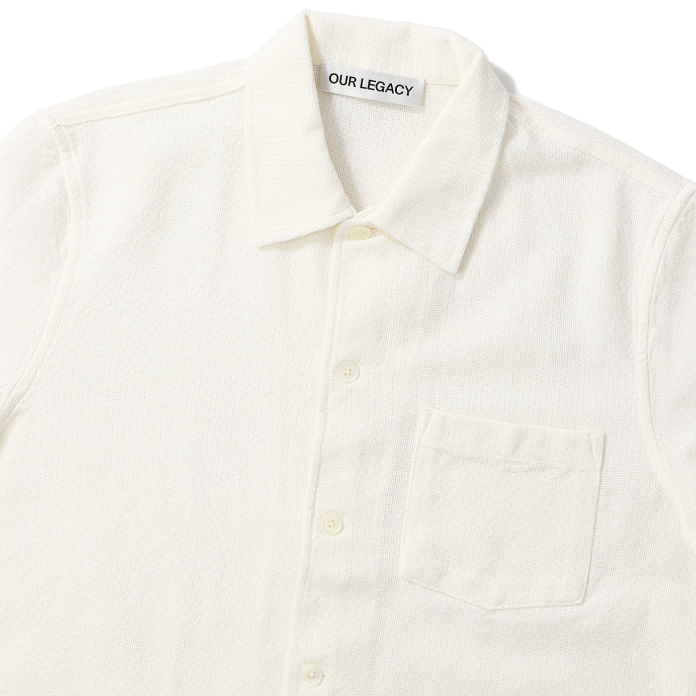 Our Legacy - Borrowed Shirt Black Liquid Viscose