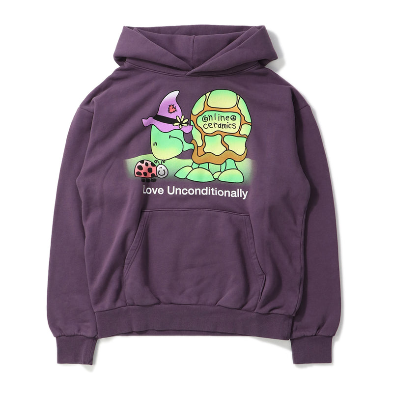 ONLINE CERAMICS（オンラインセラミックス）/ TOPS（トップス）/ Love Unconditionally Purple Hoodie商品 / Purple