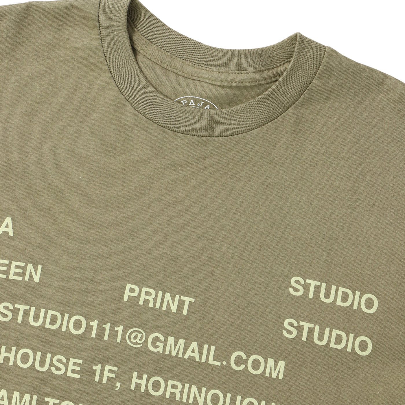 STUDIO TEE｜PAJA STUDIO｜TOPS（トップス）｜【公式通販 UNION TOKYO