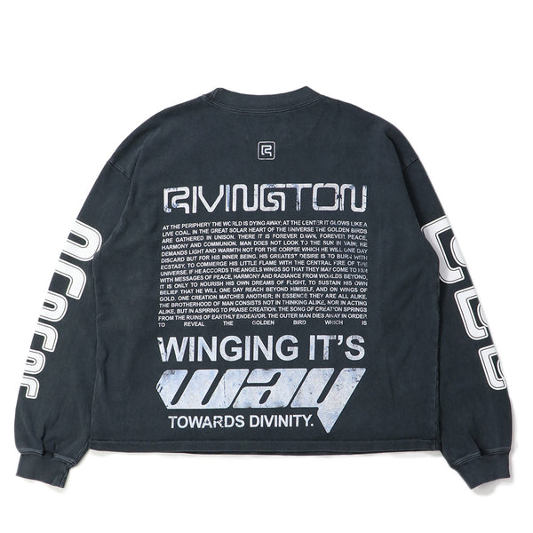 RRR123(アールアールアールワントゥースリー)｜DIVINITY PAPER GARDEN LS TEE(ディヴィニティペイパーガーデンエルエスティー)｜【公式通販 UNION TOKYO】｜ユニオントーキョー