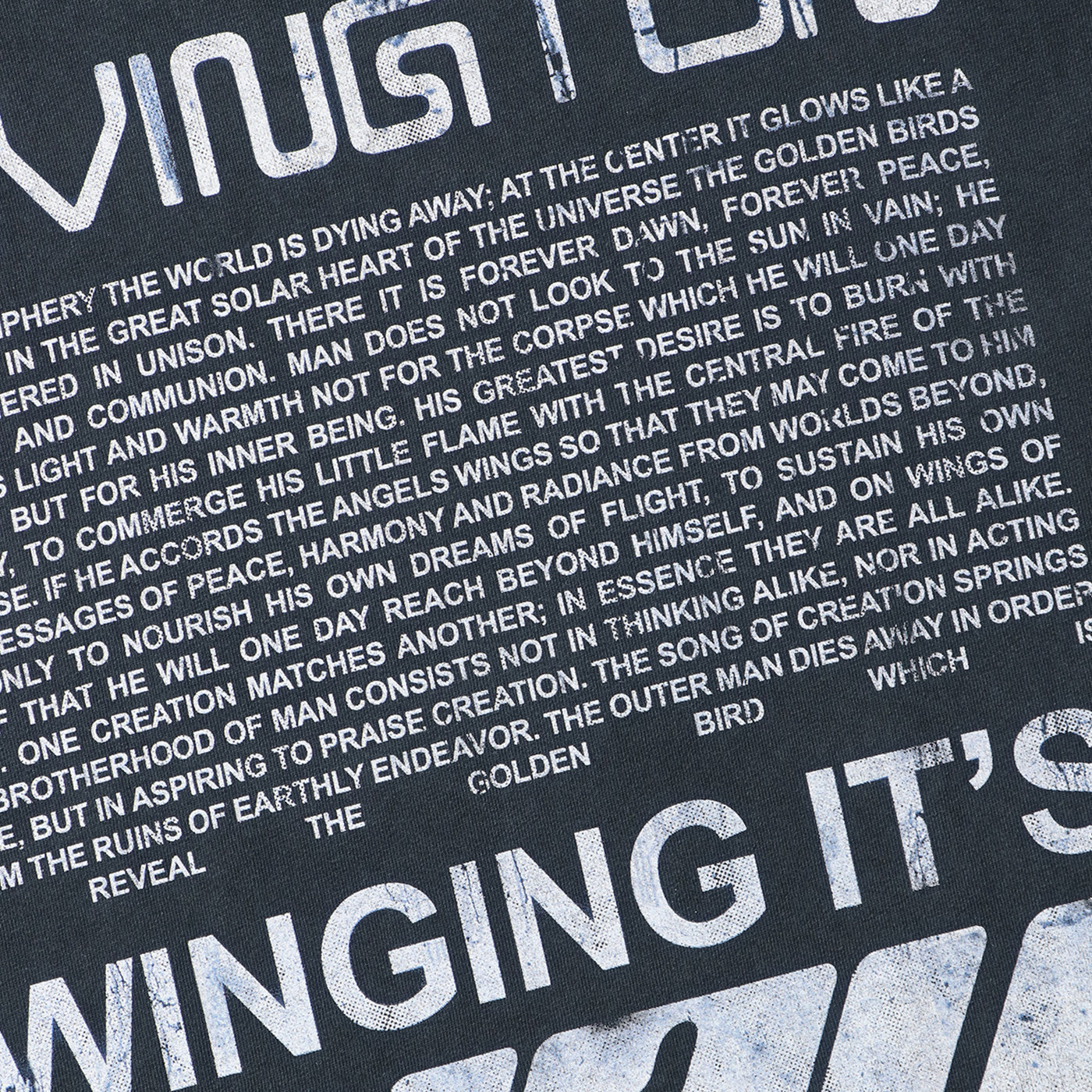 RRR123 Divinity Paper Garden ロングTシャツ