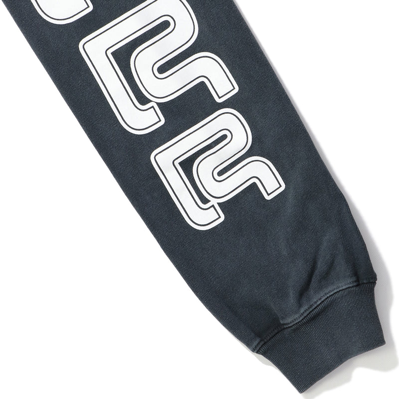 RRR123（アールアールアールワンツースリー）/ TOPS（トップス）/ DIVINITY PAPER GARDEN LS TEE商品 / FADED BLACK
