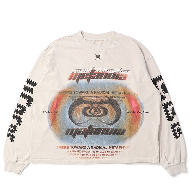 RRR123（アールアールアールワンツースリー）/ TOPS（トップス）/ DIVINITY PAPER GARDEN LS TEE商品 / LIGHT GREY