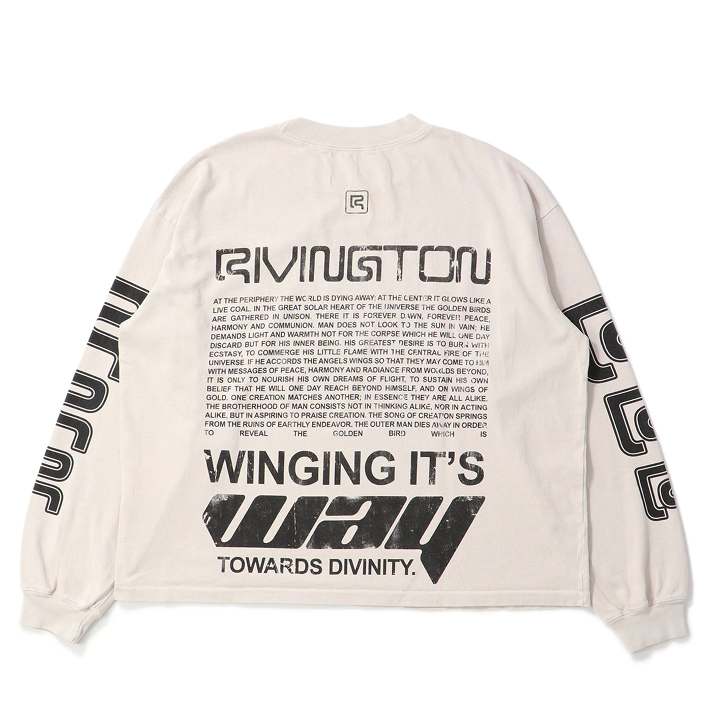 邦楽 LIVERALLY DIVINITY PAPER GARDEN LS TEE｜RRR123｜TOPS（トップス