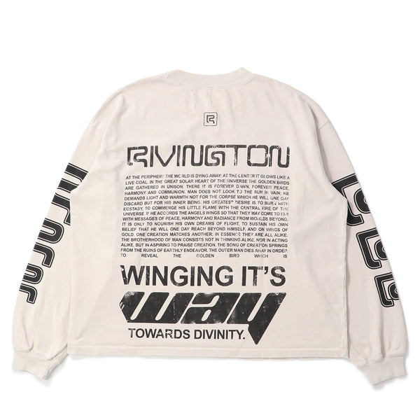 RRR123(アールアールアールワントゥースリー)｜DIVINITY PAPER GARDEN LS TEE(ディヴィニティペイパーガーデンエルエスティー)｜【公式通販 UNION TOKYO】｜ユニオントーキョー