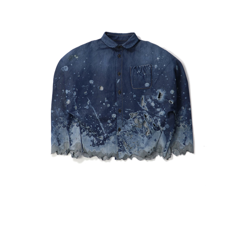 RRR123（アールアールアールワンツースリー）/ TOPS（トップス）/ META-BRAXAS SHIRT商品 / DARK BLUE