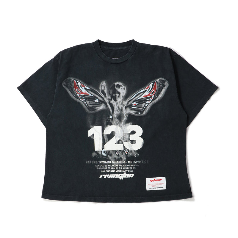 RRR123（アールアールアールワンツースリー）/ TOPS（トップス）/ IN TIMES LIKE THESE  CVA TEE商品 / MECHANIC BLACK / GREY