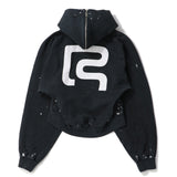 RRR123(アールアールアールワントゥースリー)｜RADICAL PAPER ROSE ZIP HOODIE(ラディカルペーパーローズジップフーディ)｜【公式通販 UNION TOKYO】｜ユニオントーキョー