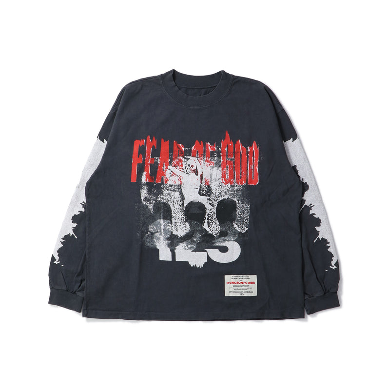 RRR123（アールアールアールワンツースリー）/ TOPS（トップス）/ LOOK ITS THE ENEMY LS商品 / VINTAGE BLACK