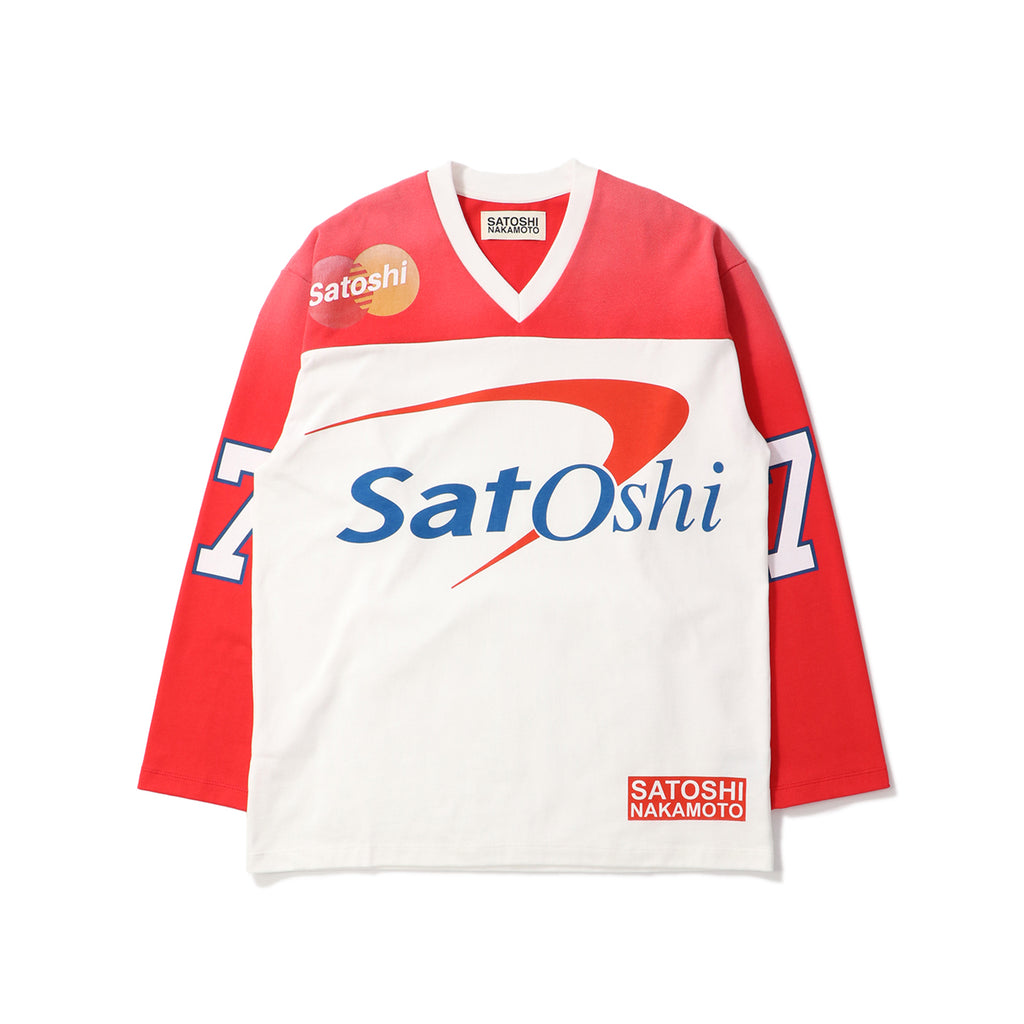 サトシナカモト サイズ:XXL ロゴメッシュジャージ長袖カットソー 中古 BS55 SATOSHINAKAMOTOSS25D1_20251119