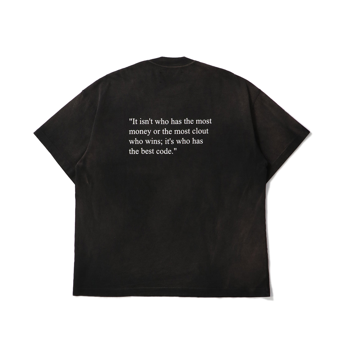 東京古着日和×NISHINOYA コラボ　限定TVD! BEST CODE TEE｜SATOSHI NAKAMOTO｜TOPS（トップス）｜【公式