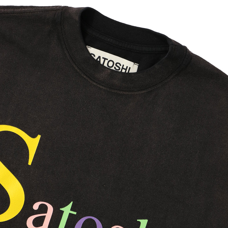 SATOSHI NAKAMOTO（サトシ ナカモト）/ TOPS（トップス）/ Best Code Tee商品 / Washed Black
